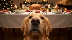 Wat je je hond niet van tafel moet geven: nieuwjaarsfouten van baasjes